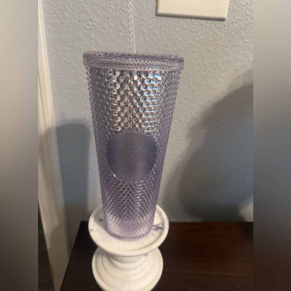 Starbucks Silver Studded 24oz Venti Tumbler